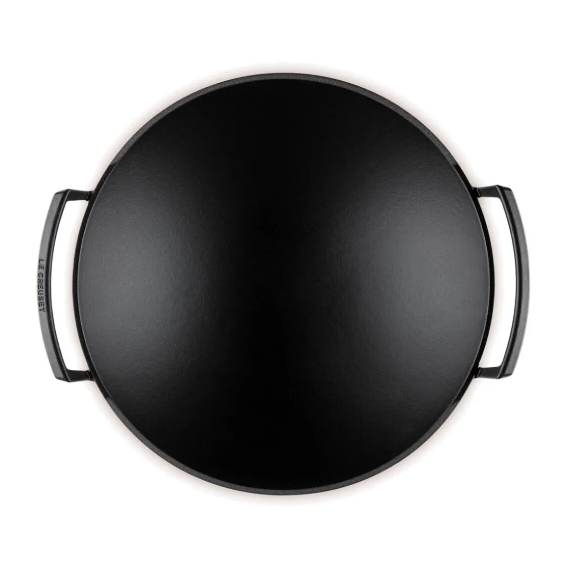 Le CreusetWok mit Glasdeckel 36 cm Ofenrot