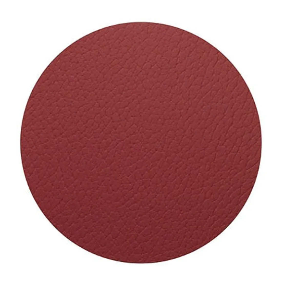 LINDDNAGlasuntersetzer 10 cm Circle Bull red
