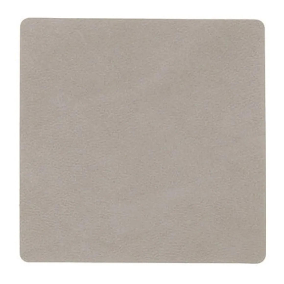 LINDDNAGlasuntersetzer 10x10 cm Square Nupo hellgrau