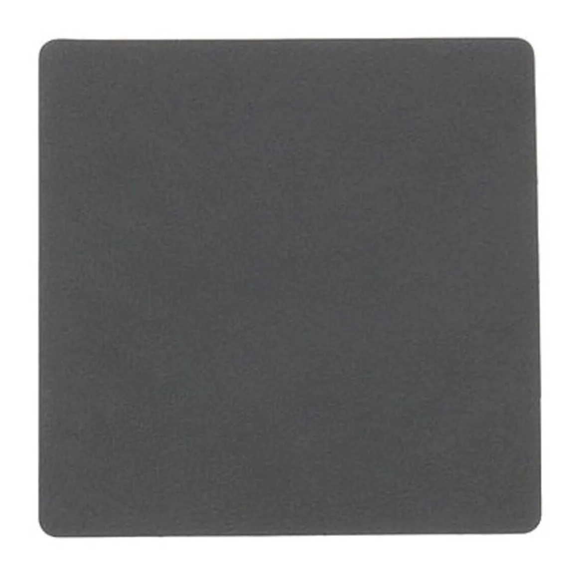 LINDDNAGlasuntersetzer 10x10 cm Square Nupo anthracite
