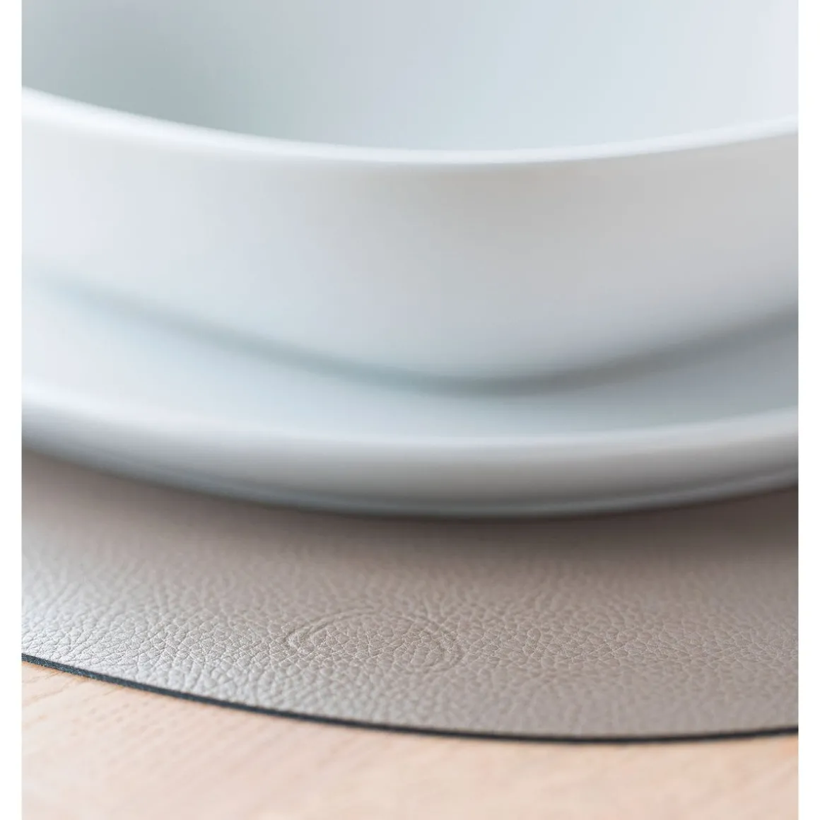 LINDDNATischset L 37x44 cm Curve Serene mole grey