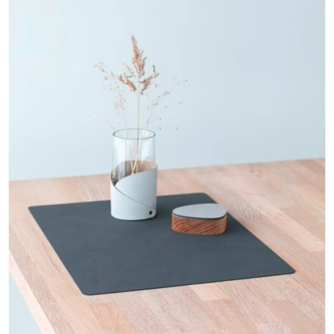 LINDDNATischset L 35x45 cm Square Nupo anthracite