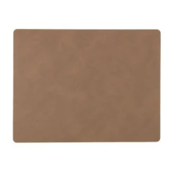 LINDDNATischset L 35x45 cm Square Nupo brown