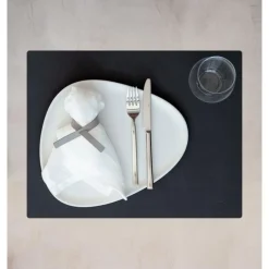 LINDDNATischset L 35x45 cm Square Nupo black