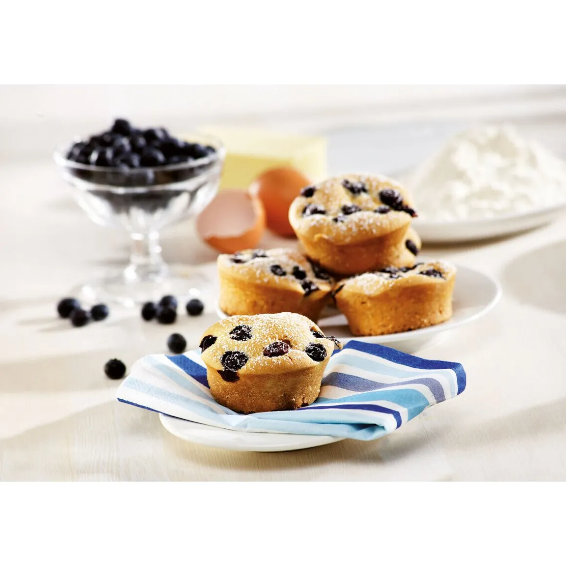 LurchAmerican Muffins Form 33x25 cm Flexi-Form braun