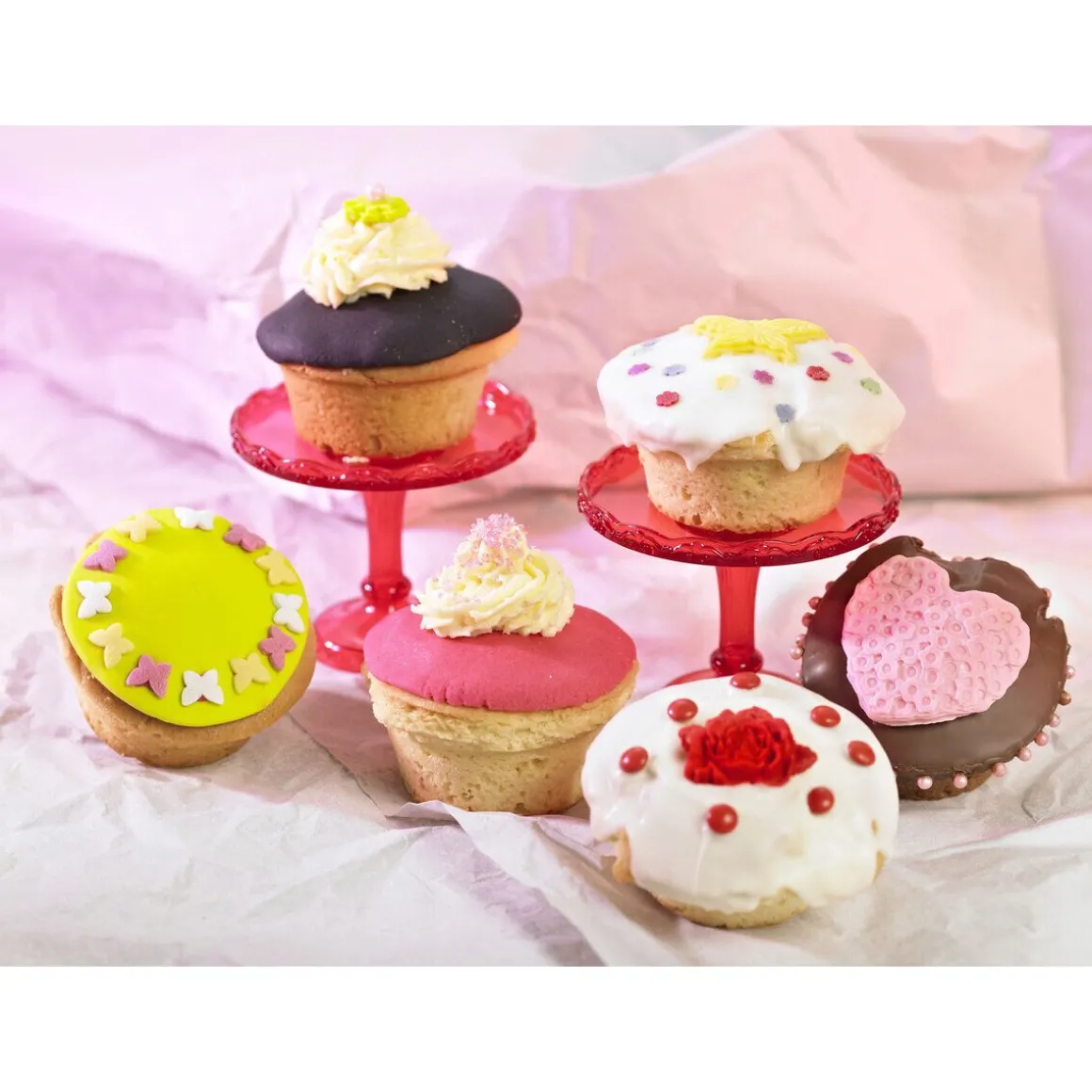 LurchAmerican Muffins Form 33x25 cm Flexi-Form braun