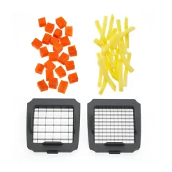 LurchWürfel-/Stifteschneider 3-tlg. steingrau/weiß