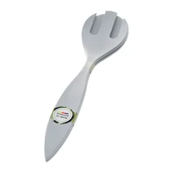 MaguSalatbesteck 30cm Natur-Design silver