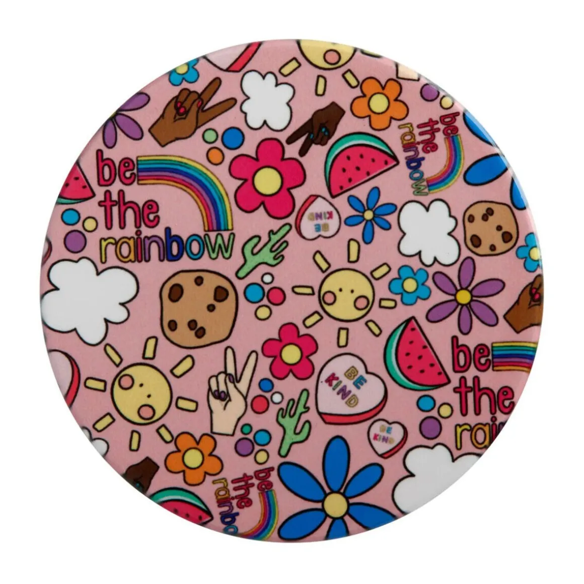 Maxwell & WilliamsKeramikuntersetzer 10 cm Be Kind Rainbow