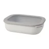 MepalMulti Bowl cirqula 2000ml rechtig flach nordic white