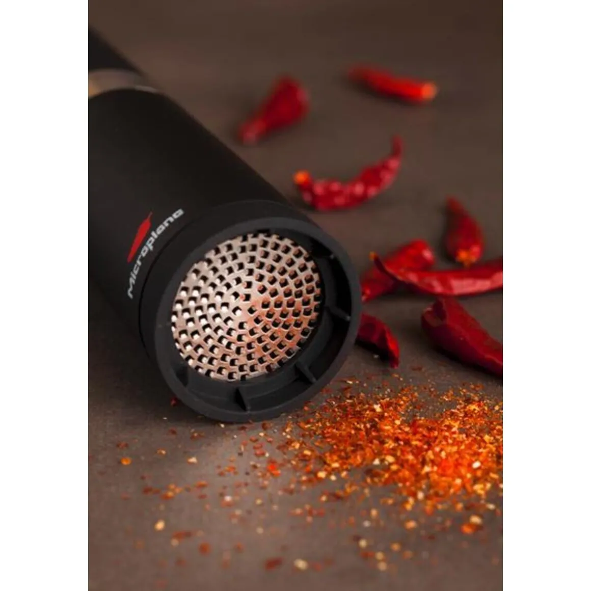 MicroplaneChilimühle 21 cm Speciality schwarz