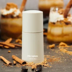 MicroplaneGewürzmühle 2in1 12 cm Speciality Cashmere Beige