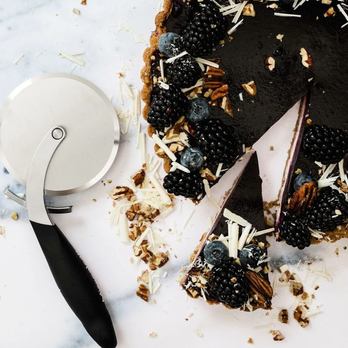 MicroplanePizzaschneider 17 cm Professional schwarz