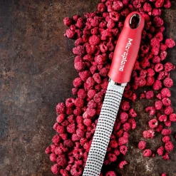 MicroplaneZester-Reibe 32 cm Premium Classic granatapfelrot