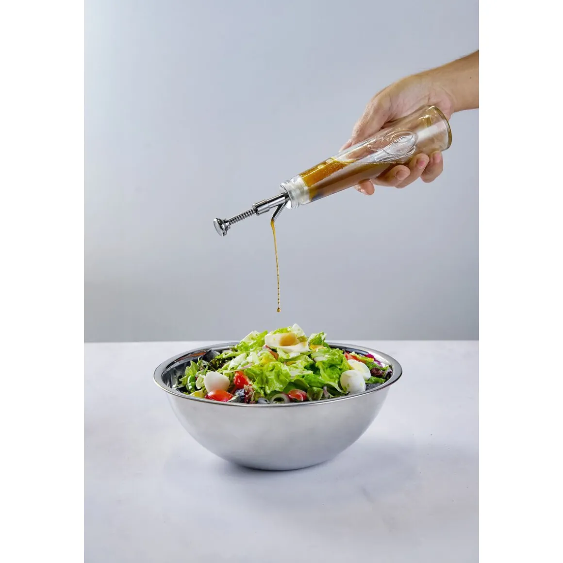 OlipacDressing-Shaker mit Ausgießer 0,15 l Minuta klar