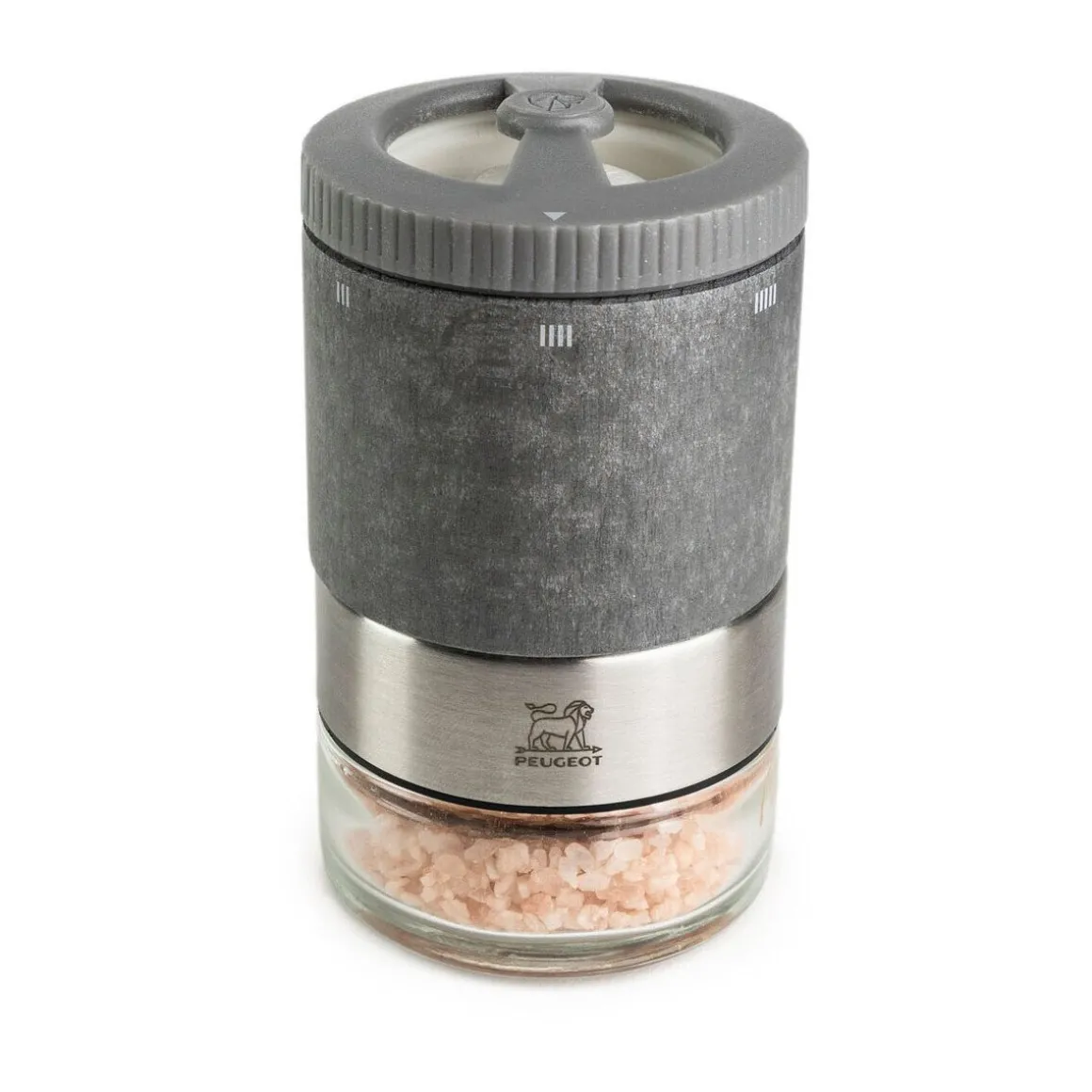 PeugeotGeschenkset Salzbar 8-tlg. Maestro u’Select hellgrau