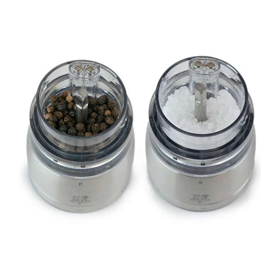 PeugeotPfeffer- und Salzmühle 16 cm Daman Elektrisch Duo u‘Select schwarz