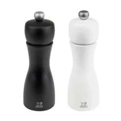 PeugeotPfeffer- und Salzmühle 15 cm Tahiti Duo schwarz/weiß