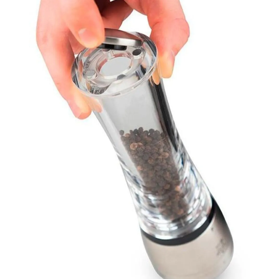 PeugeotPfeffermühle 21 cm Daman u‘Select Edelstahl/Acryl