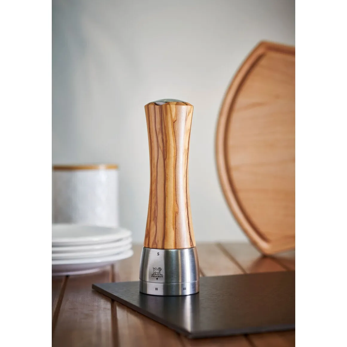 PeugeotPfeffermühle 21 cm Madras u'Select Olivenholz
