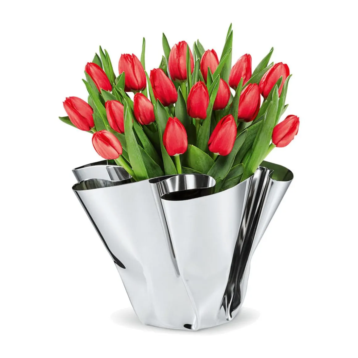 PhilippiVase 20 cm Margeaux silber