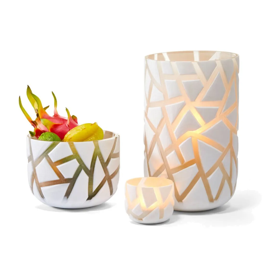 PhilippiWindlicht/Vase 30 cm VAL weiß