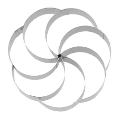 RBV BirkmannAusstecher Kipferlkranz 10 cm edelstahl