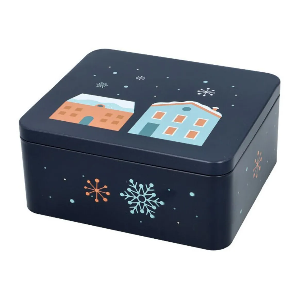 RBV BirkmannGebäckdose L 18x16x8 cm Christmas Night