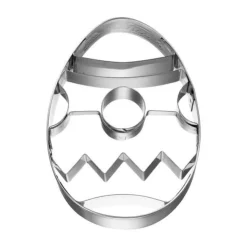 RBV BirkmannPräge-Ausstecher Ei 6x2x8 cm edelstahl