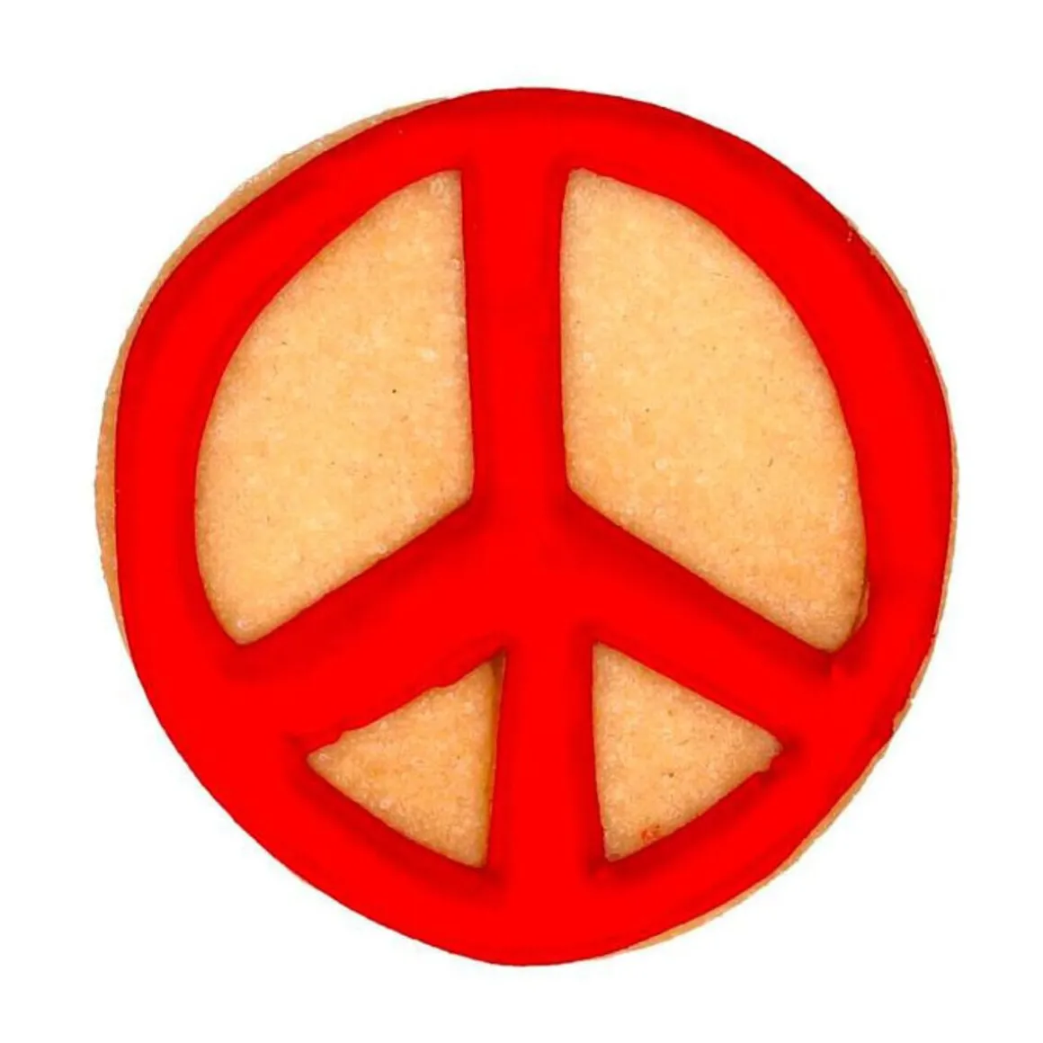 RBV BirkmannPräge-Ausstecher Peace 6 cm edelstahl