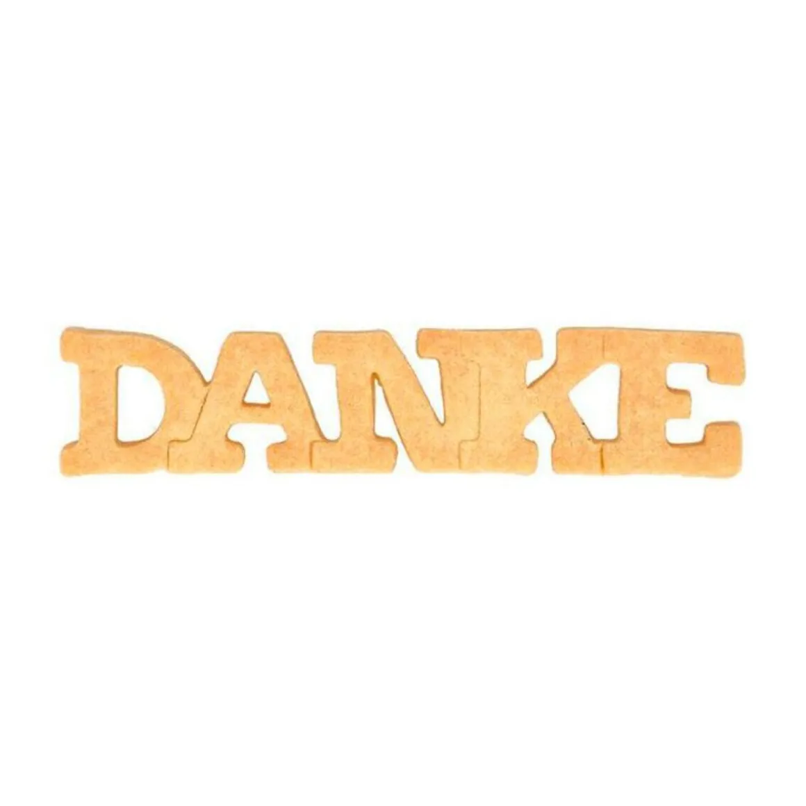 RBV BirkmannPräge-Ausstecher Danke 16 cm edelstahl