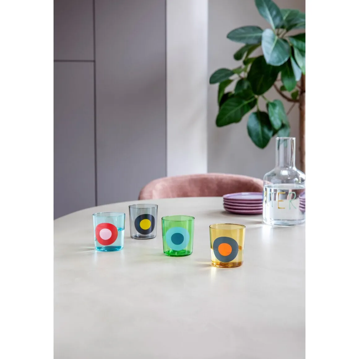 RememberGläser Dots 4er-Set Nr.1