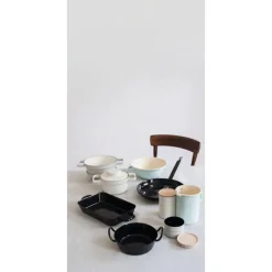 RiessSchlemmerpfanne 24cm ~ mit 2 Griffen schwarz