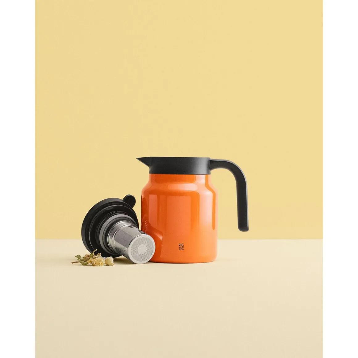 Rig TigIsolierkanne 0,9 l Therm-it orange