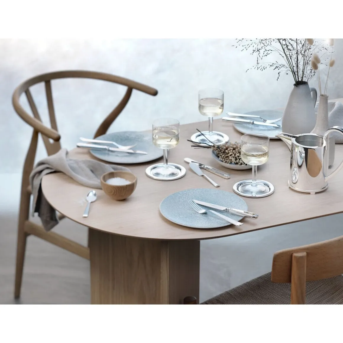 Robbe & Berking4 tlg. Garnitur Art Deco 150 g versilbert