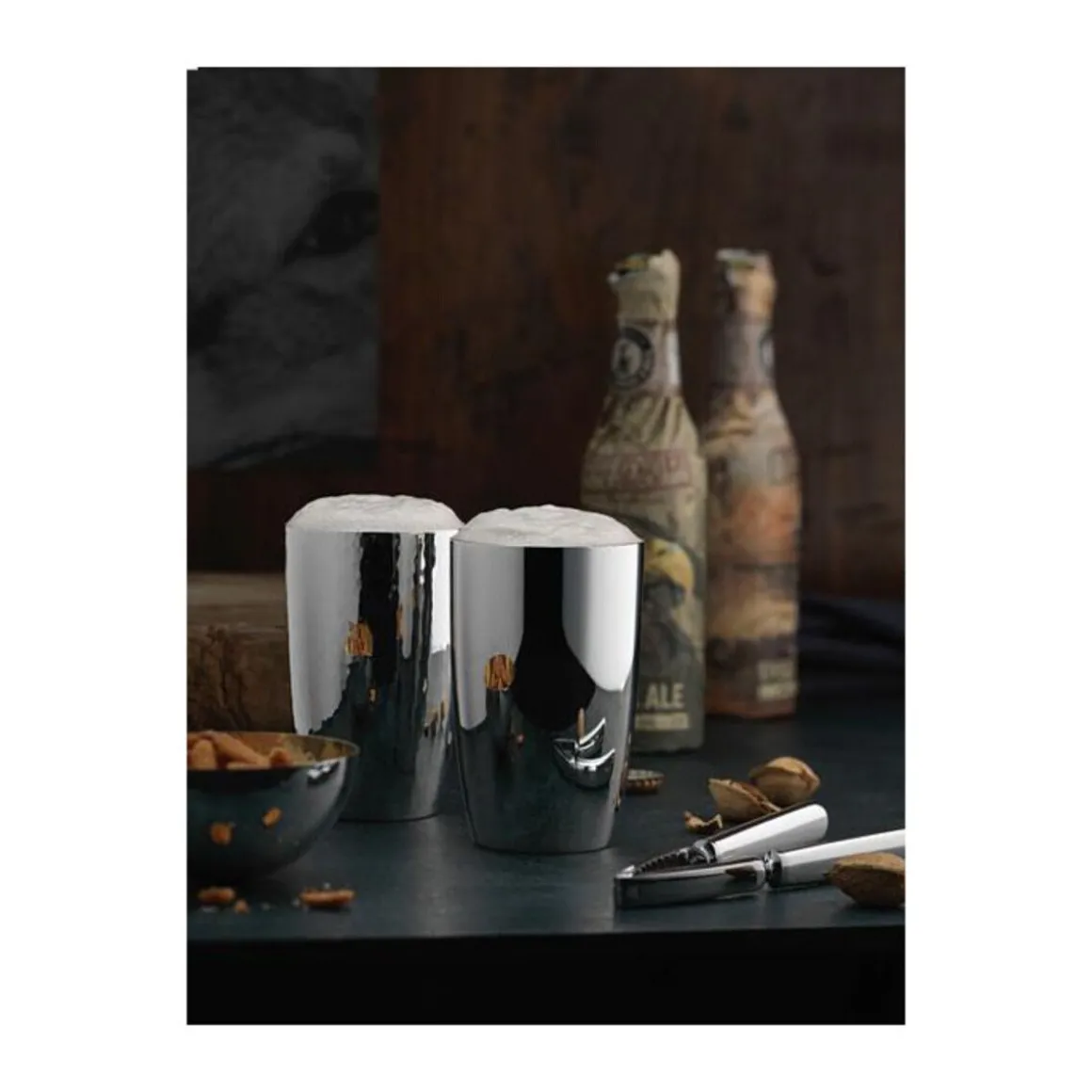 Robbe & BerkingBier- / Longdrinkbecher Dante 90 g versilbert