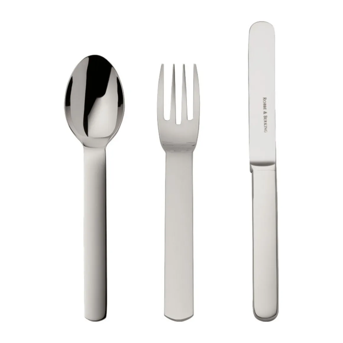 Robbe & BerkingKinderbesteck-Set 3-tlg. Topos Edelstahl