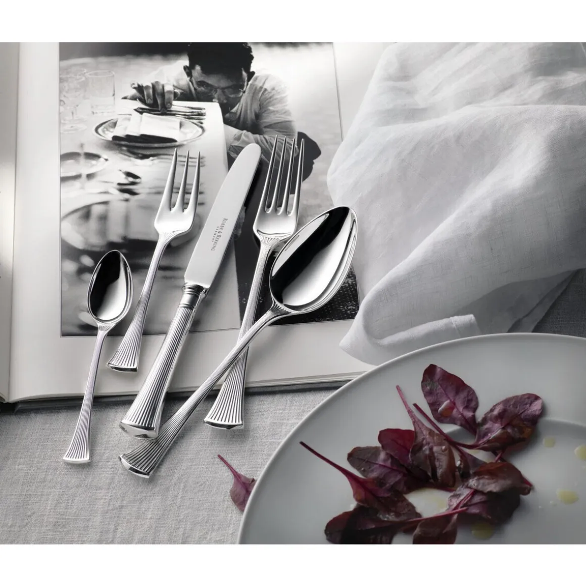 Robbe & BerkingKuchengabel Avenue 150 g versilbert
