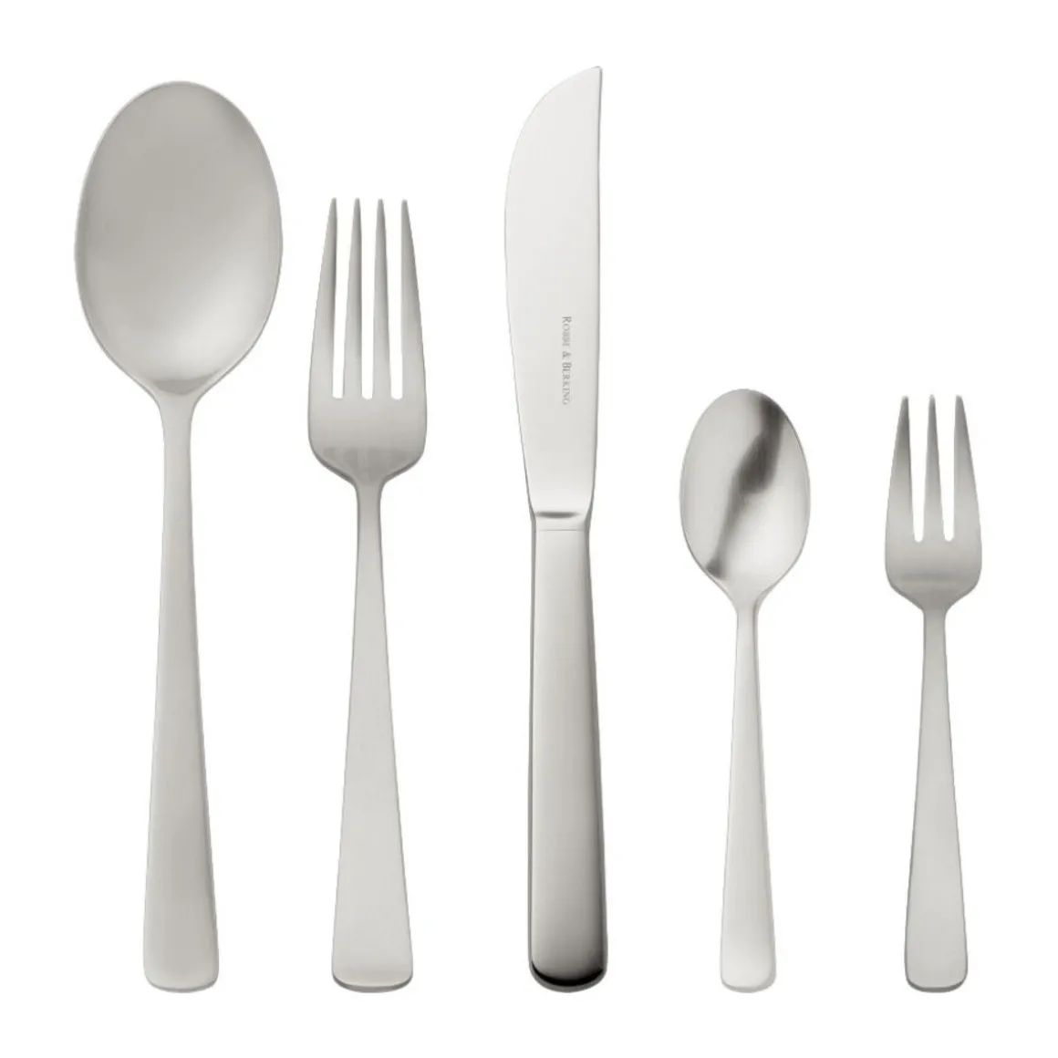 Robbe & BerkingMenübesteck-Set 30-tlg. Atlantic Edelstahl matt