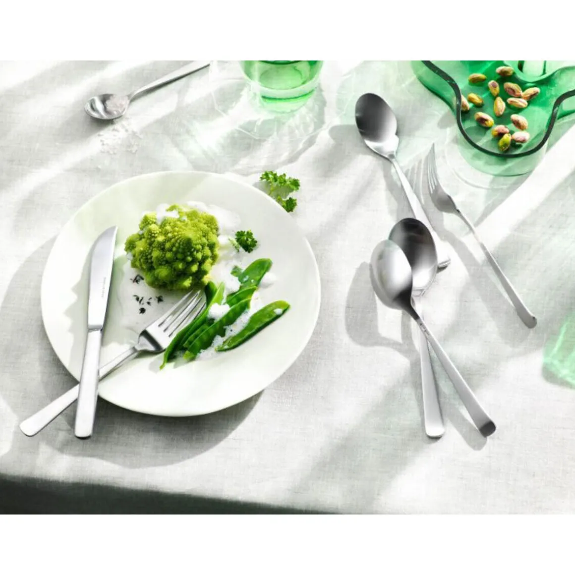 Robbe & BerkingMenübesteck-Set 30-tlg. Atlantic Edelstahl matt