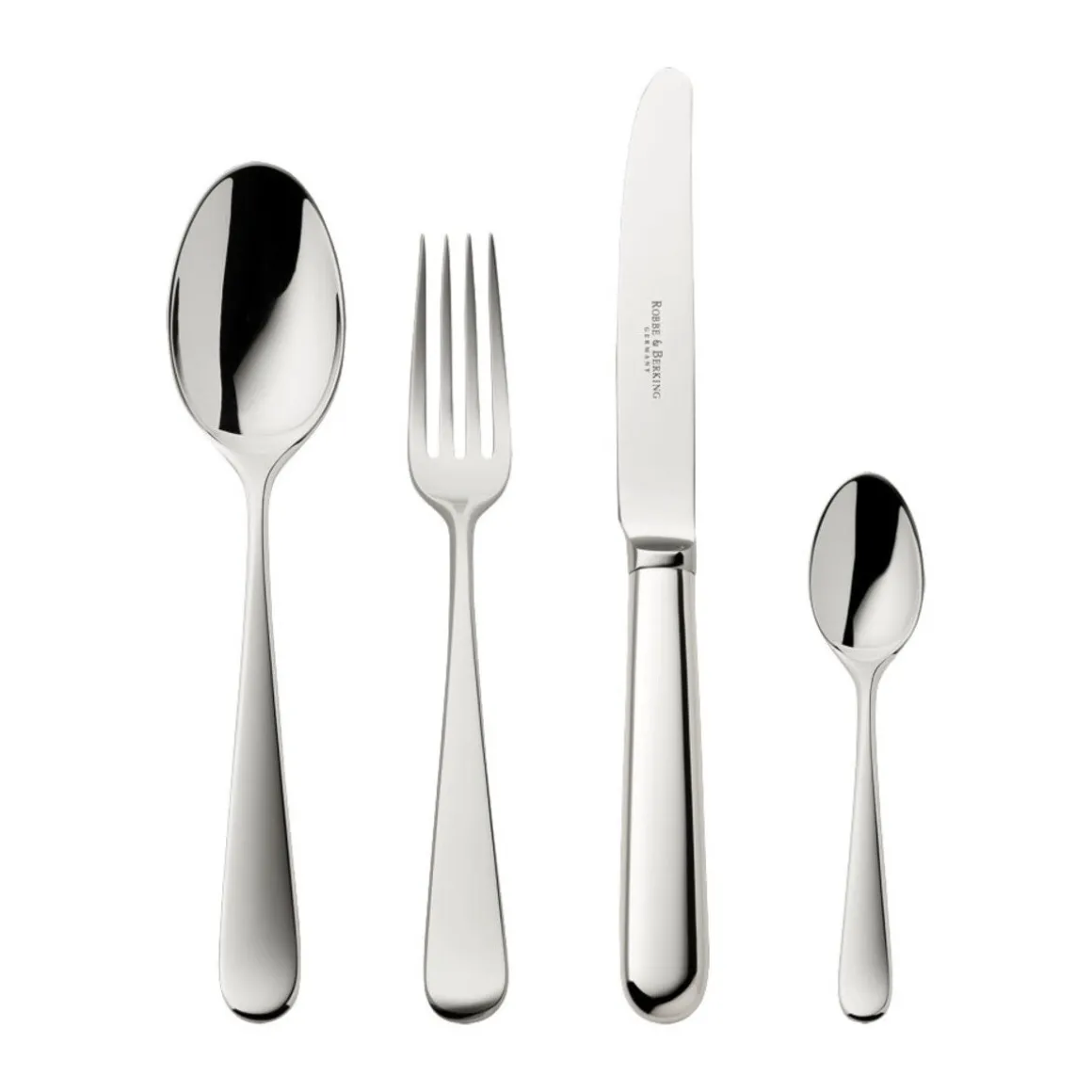 Robbe & BerkingMenübesteck-Set 24-tlg. Dante 150 g versilbert