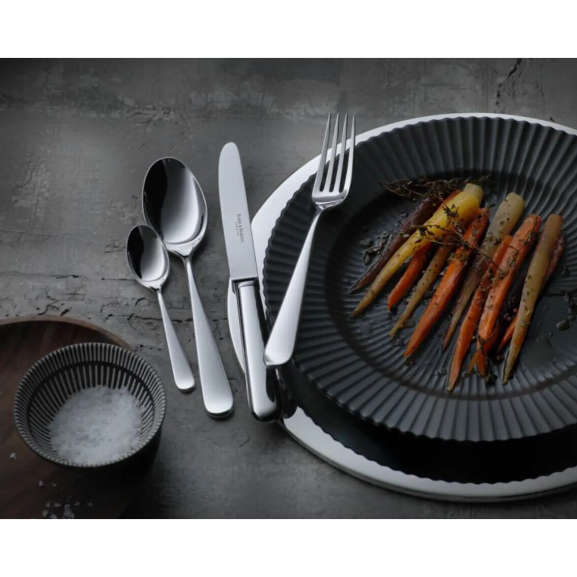 Robbe & BerkingMenübesteck-Set 24-tlg. Dante 150 g versilbert