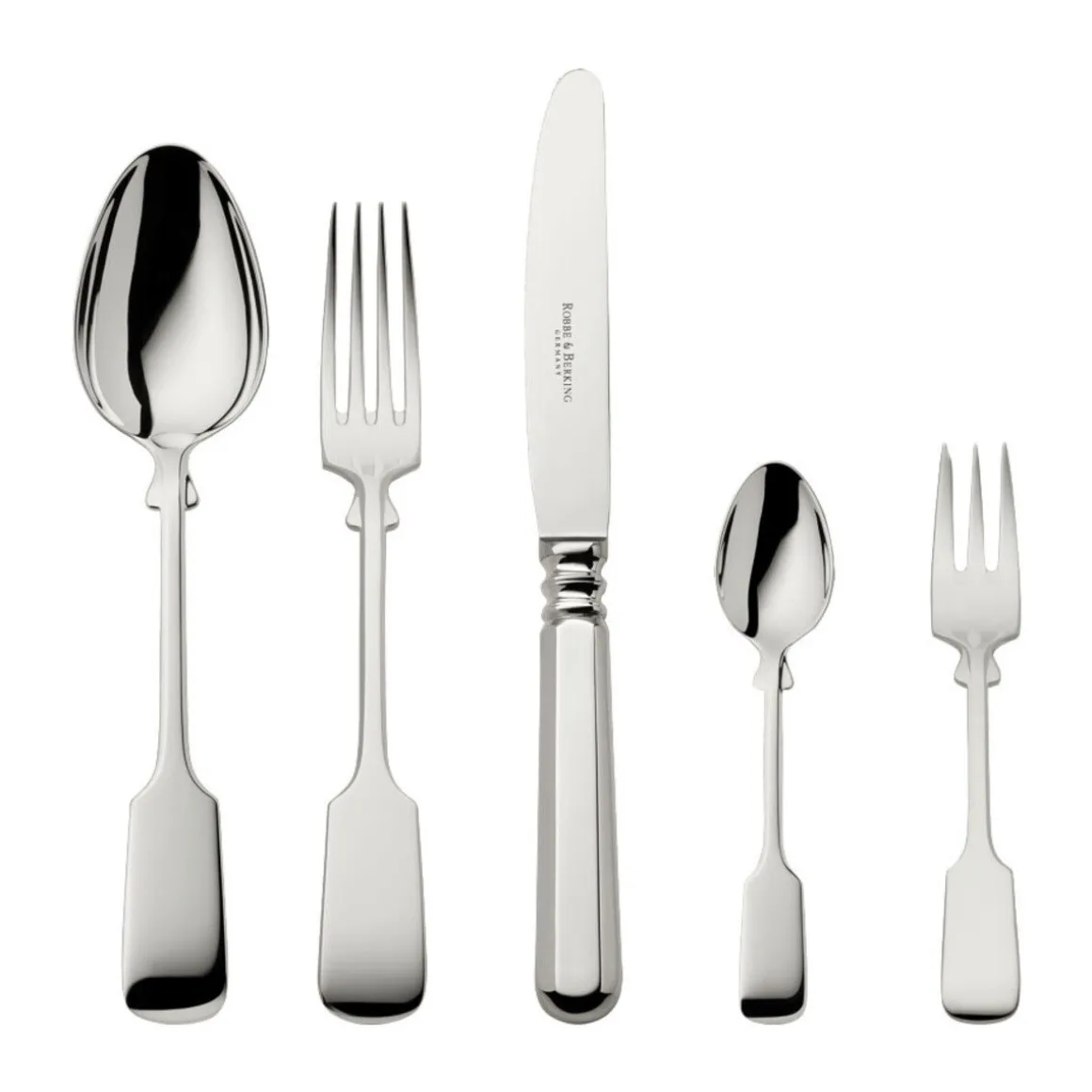 Robbe & BerkingMenübesteck-Set 30-tlg. Alt-Spaten 925 Sterlingsilber