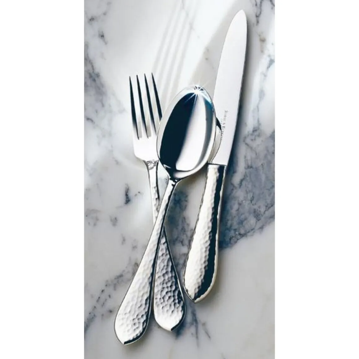 Robbe & BerkingMenübesteck-Set 30-tlg. Martelé 150 g versilbert