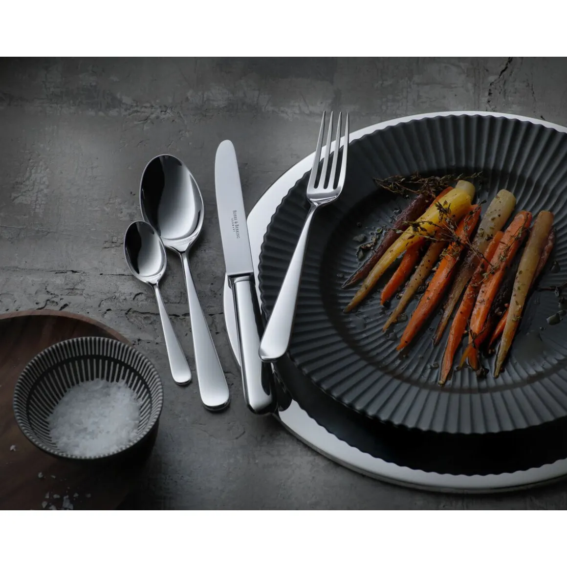 Robbe & BerkingMenülöffel 20 cm Dante 150 g versilbert