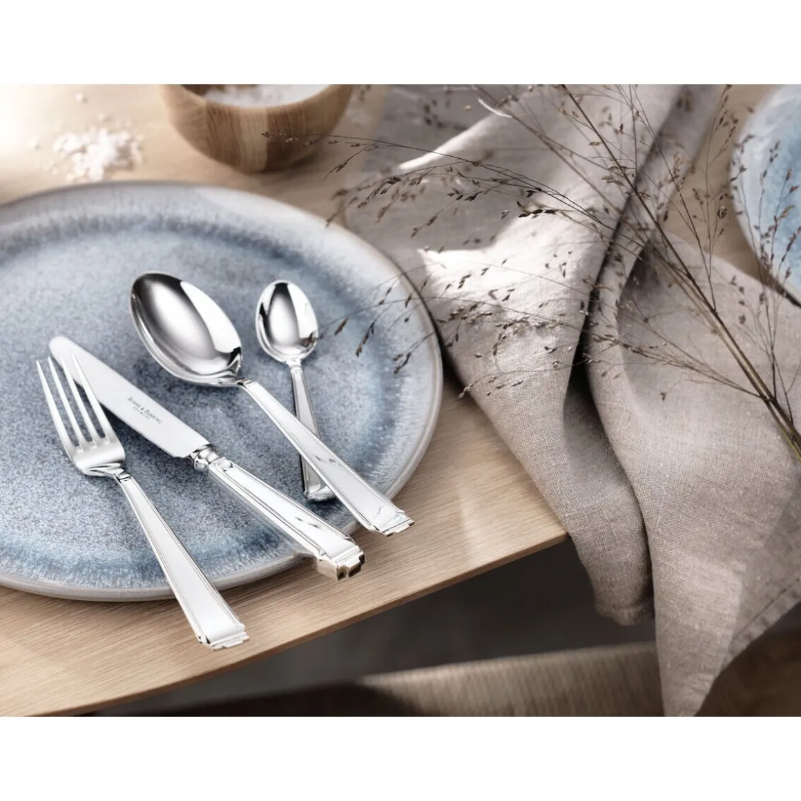 Robbe & BerkingMenülöffel Art Deco 150 g versilbert