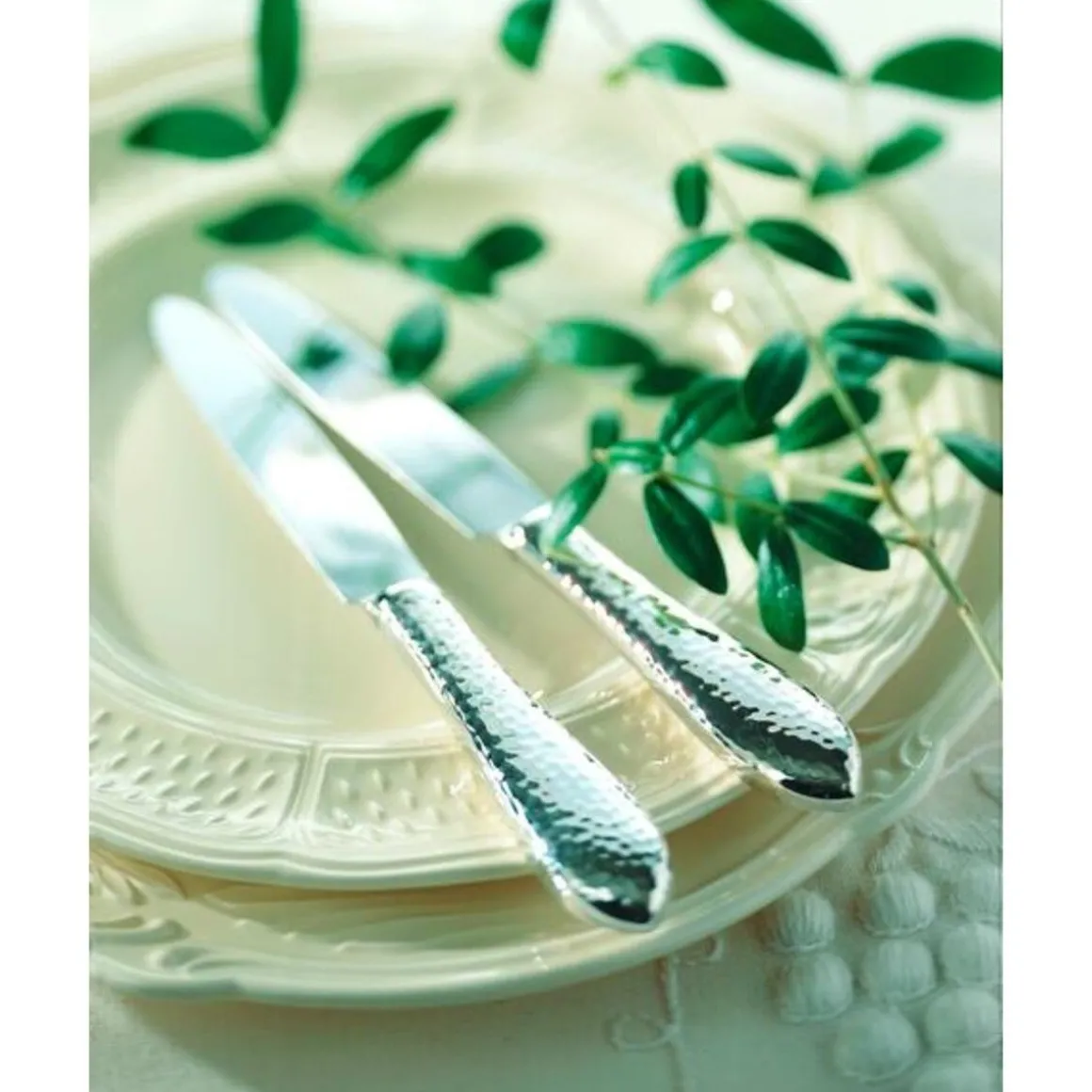 Robbe & BerkingMenümesser 24 cm Martelé 150 g versilbert