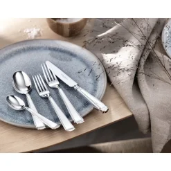 Robbe & BerkingMenümesser Art Deco 150 g versilbert