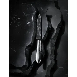 Robbe & BerkingMenümesser Marble Cut Martelé 925 Sterlingsilber
