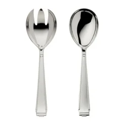 Robbe & BerkingSalatbesteck gross Art Deco 925 Sterlingsilber